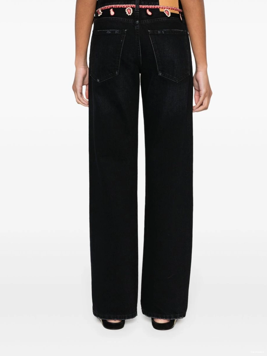 Affordable Inner Alanui Energy straight-leg Women jeans 0808